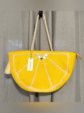 Pia Rossini Lemon Wedge Tote Bag